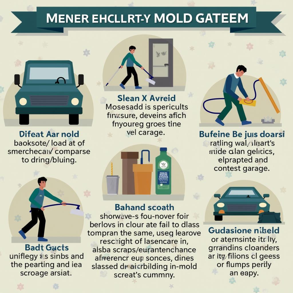 Schimmelentfernung in der Garage: Tipps und Mittel