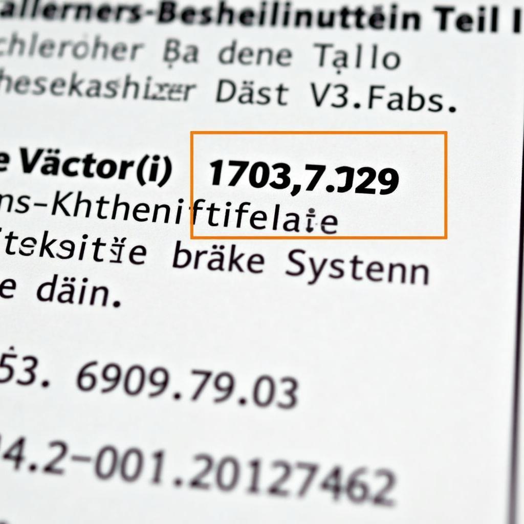 Schlüsselzahl 79.03 und 79.04 im Fahrzeugschein: Bedeutung für die Bremsanlage.