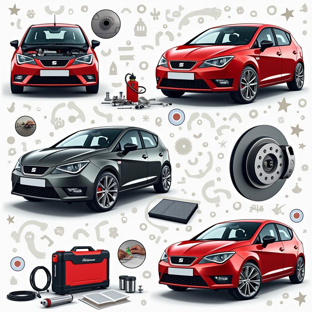 Wartung und Reparatur am Seat Ibiza