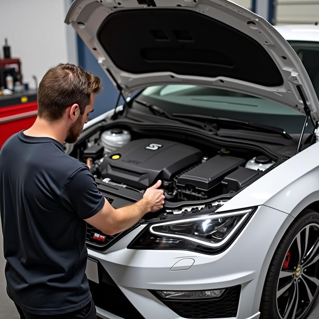 Professioneller Einbau von Seat Leon Zubehör