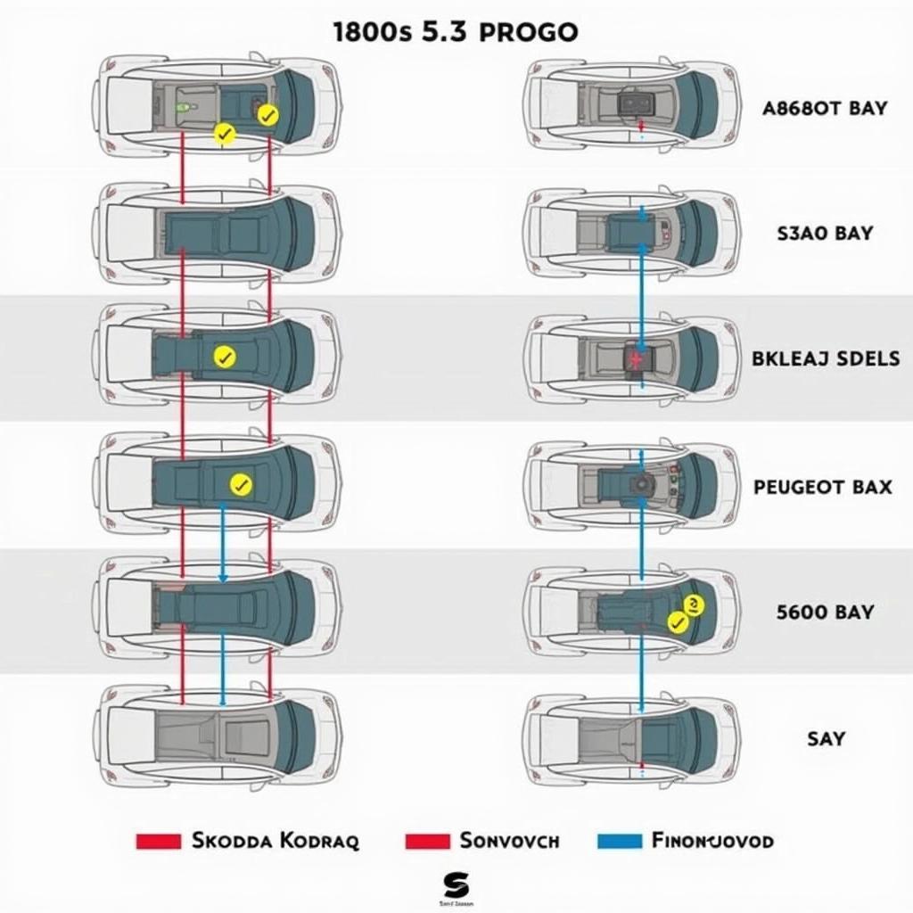 Vergleich Kofferraum Seat Tarraco mit anderen SUVs