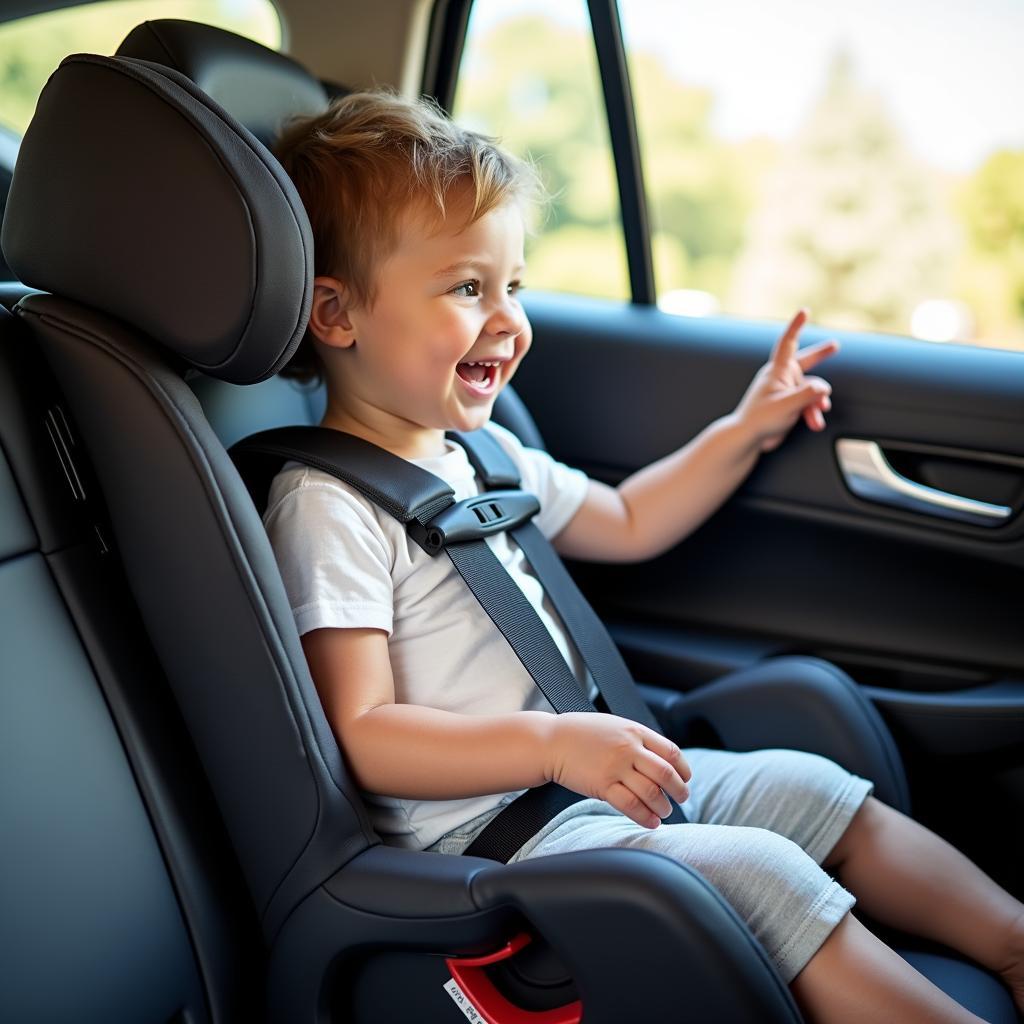 Sitzerhöhung Maxi Cosi für Kindersicherheit im Auto