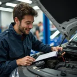 Skoda Hauptbenutzer in der Werkstatt