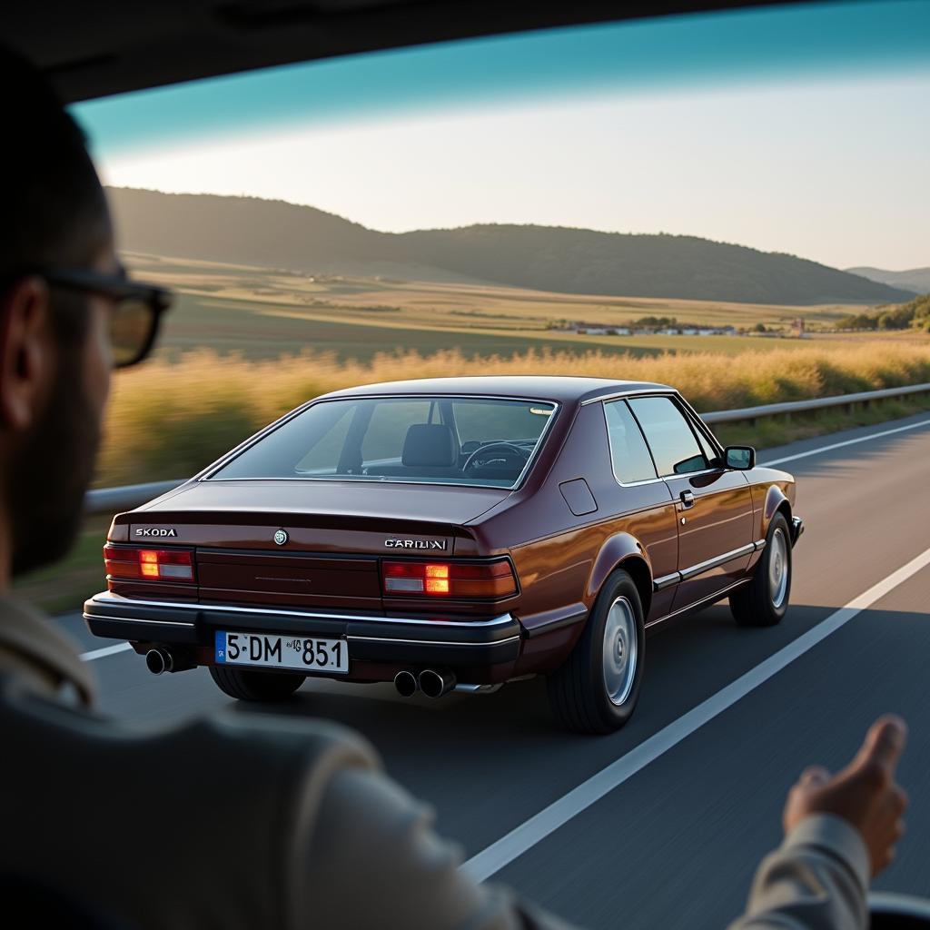 Probefahrt mit einem gebrauchten Skoda Monte Carlo