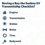 Checkliste für den Kauf eines gebrauchten Subaru XV mit Automatik