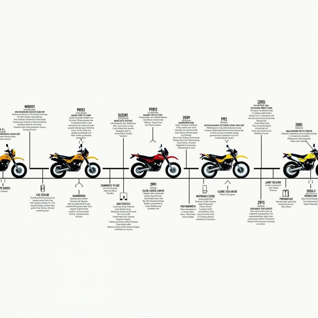 Die historische Entwicklung der Suzuki DR 800