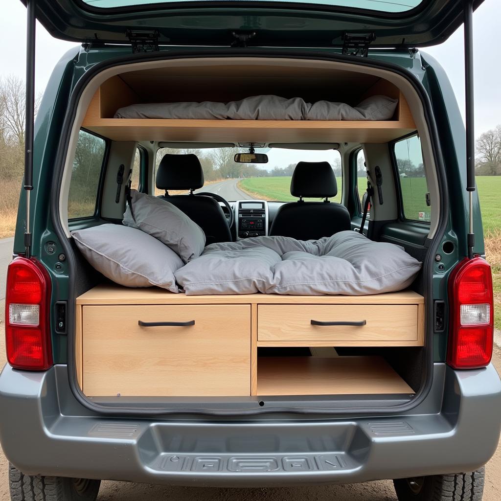 Suzuki Jimny Camper Umbau Ausbau