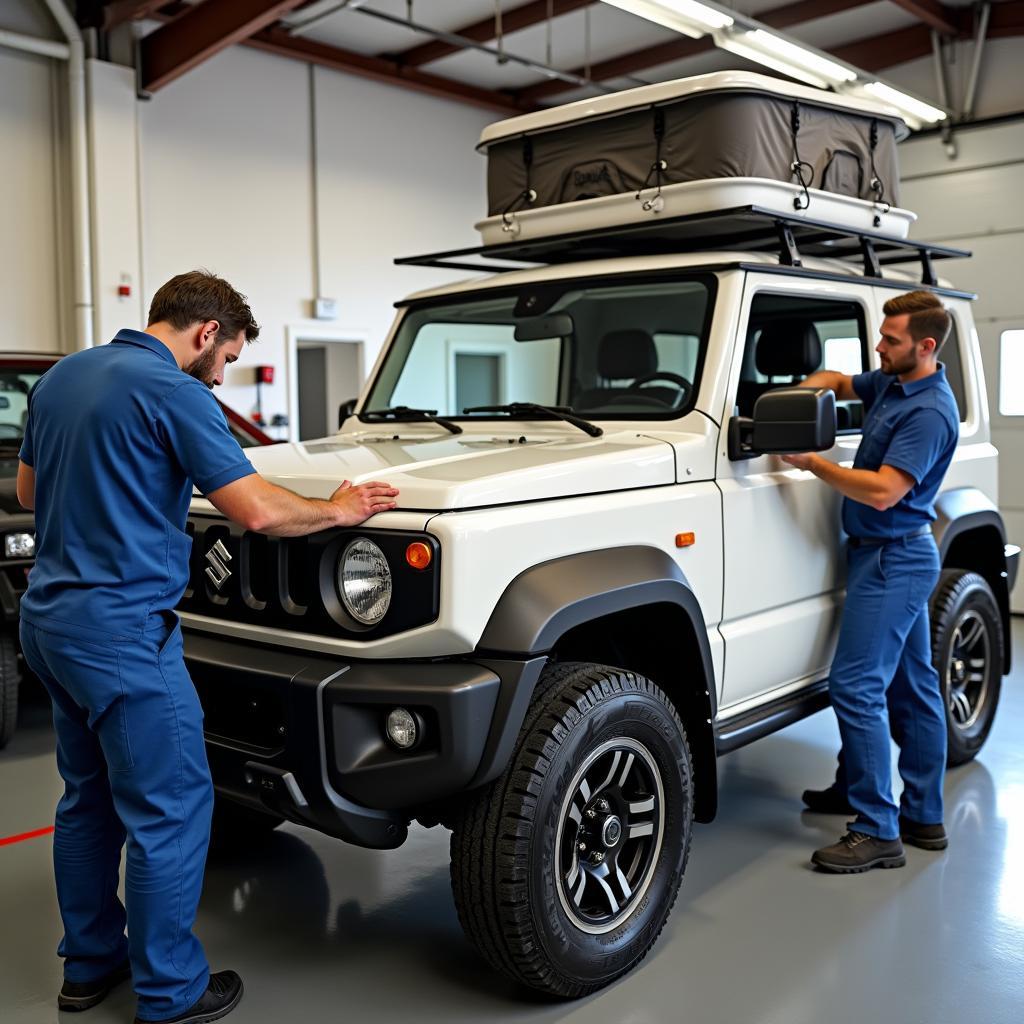 Suzuki Jimny Camper Umbau Experten Beratung