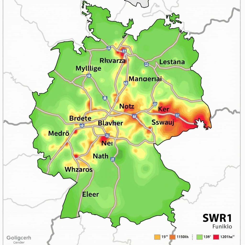 Aktuelle Verkehrslage in Baden-Württemberg gemäß SWR1 Staumeldungen