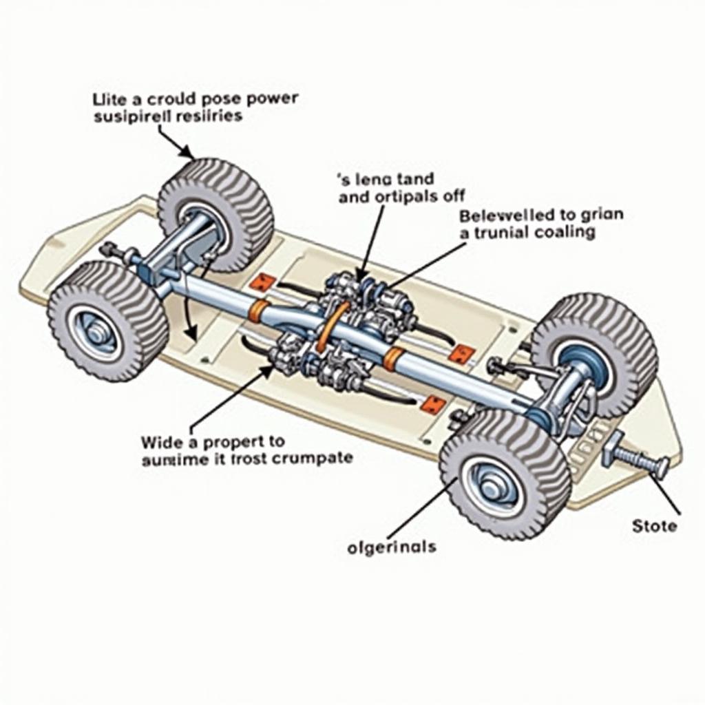 Syncro VW Allradantrieb erklärt: Ein detailliertes Diagramm zeigt die Funktionsweise des Syncro-Systems in einem Volkswagen.