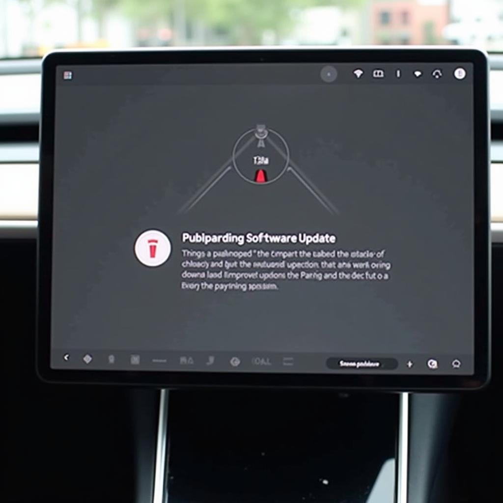 Tesla Software-Update für die Einparkhilfe