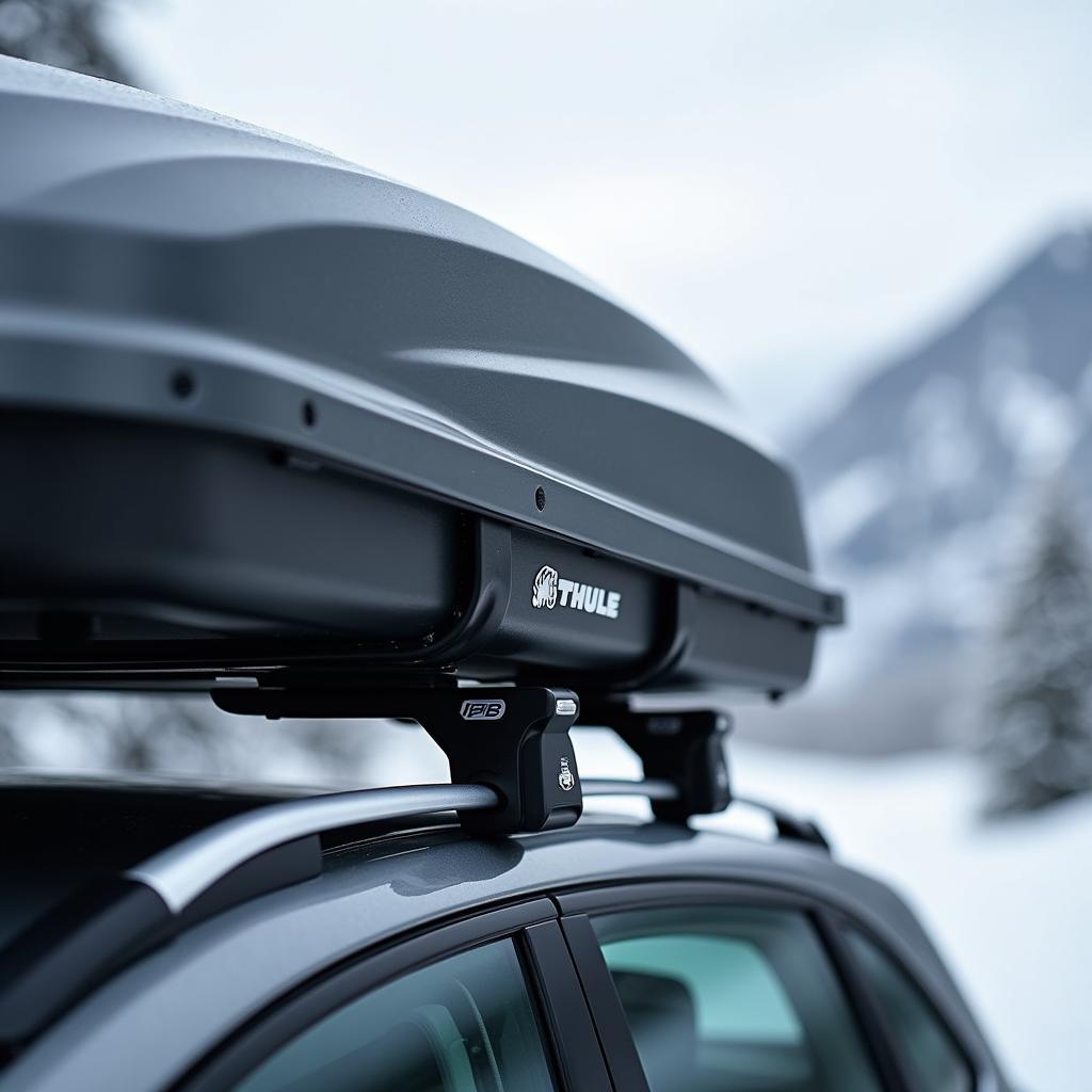 Thule 700 Polar Dachkoffer Montage