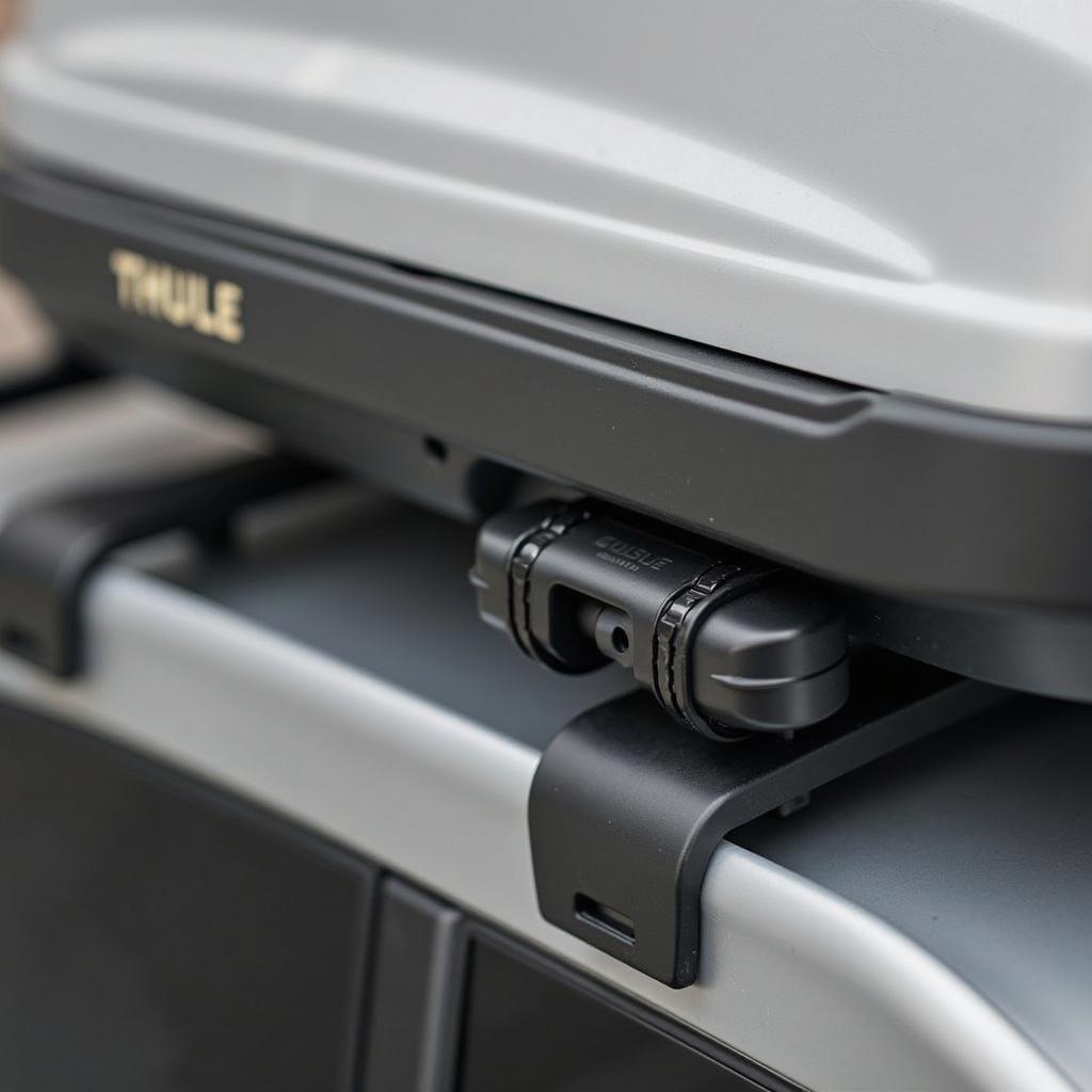 Thule 700 Polar Dachkoffer Sicherheit