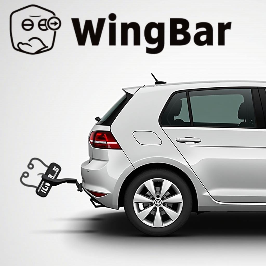 Thule Edge WingBar montiert auf einem VW Golf