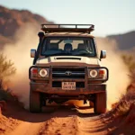 Toyota Land Cruiser Serie 80 in der australischen Outback