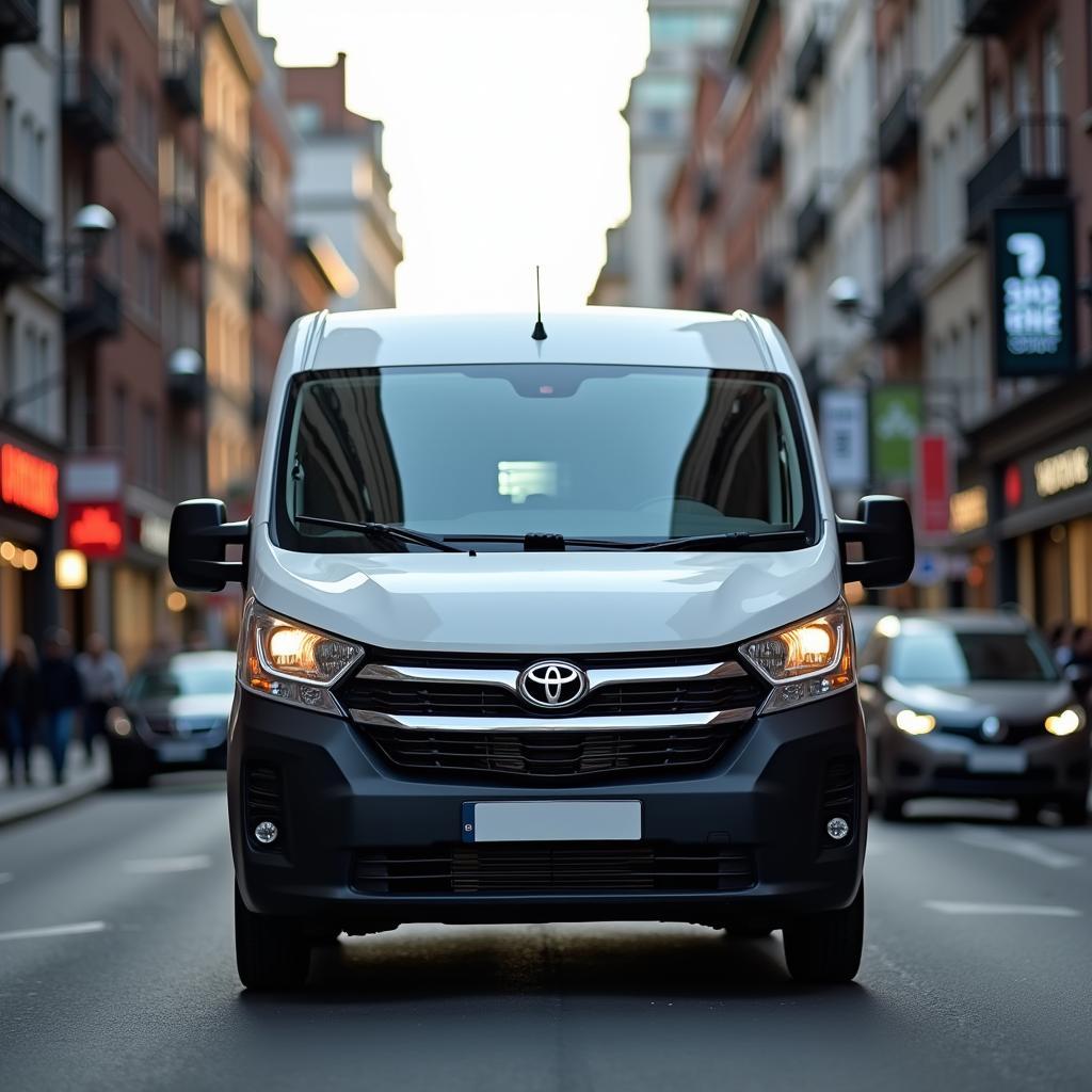 Toyota Proace L1 di Lalu Lintas Perkotaan