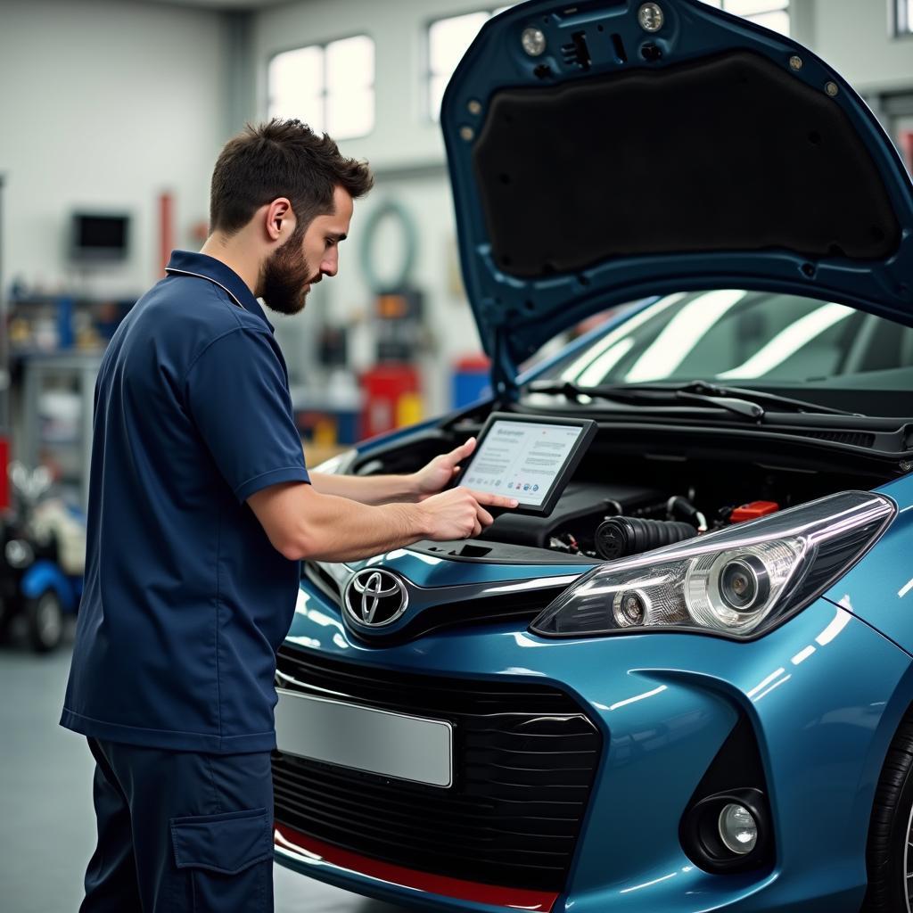 Toyota Yaris Fehlerdiagnose in der Werkstatt: Professionelle Hilfe bei Problemen