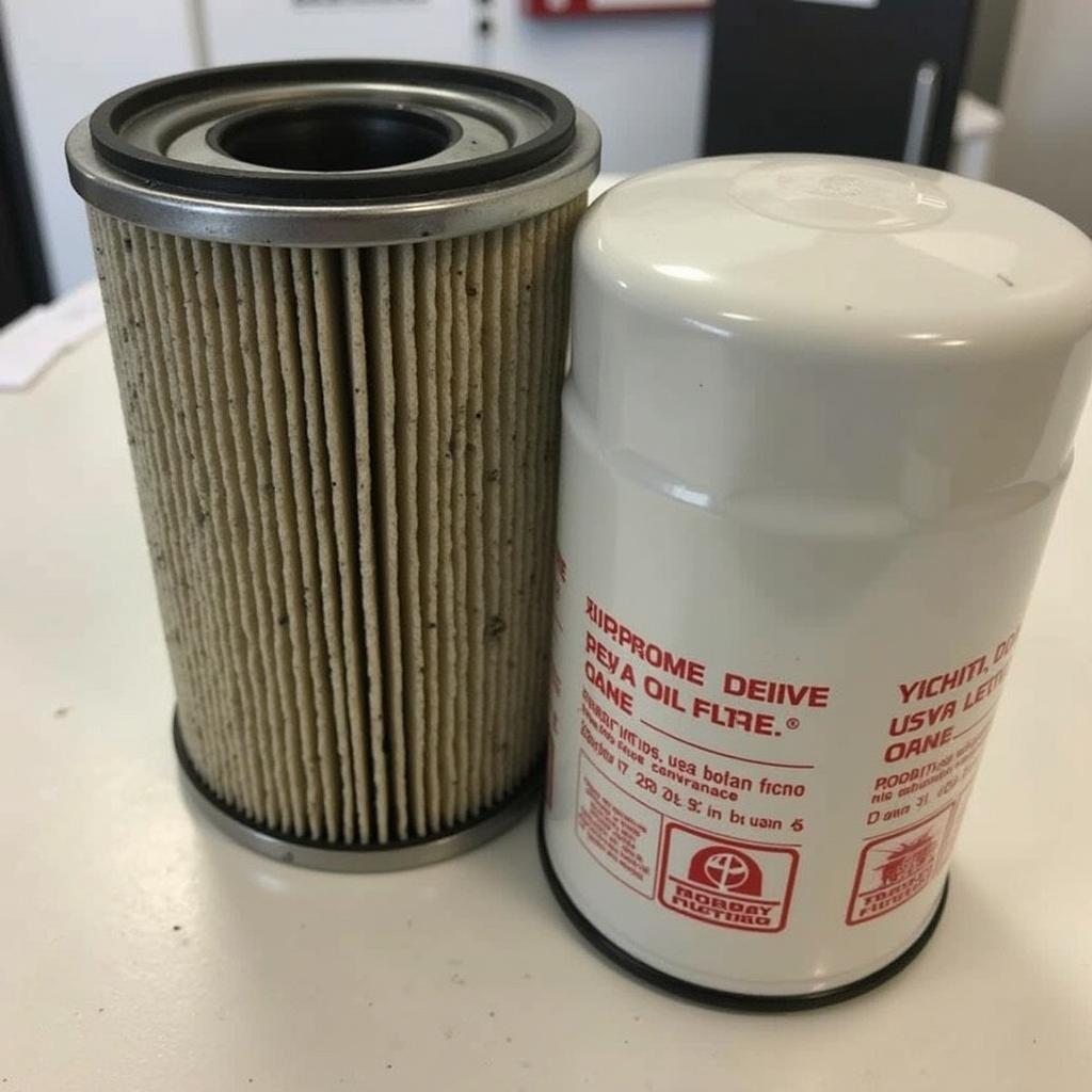 The correct oil filter for the Toyota Yaris