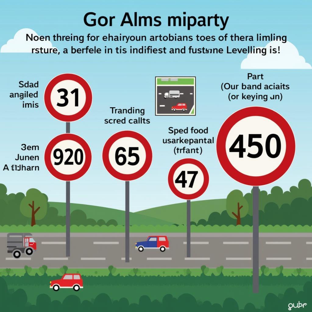 Realität der Geschwindigkeitsbegrenzungen auf deutschen Autobahnen