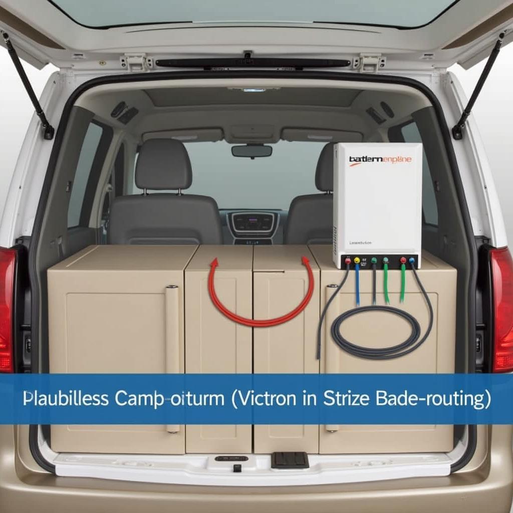 Victron Ladebooster Installation im Wohnmobil