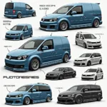 VW Caddy 3 Tuning Optik