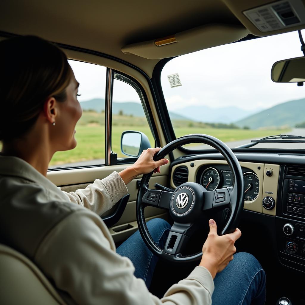 VW Käfer Automatik Gebraucht Fahren