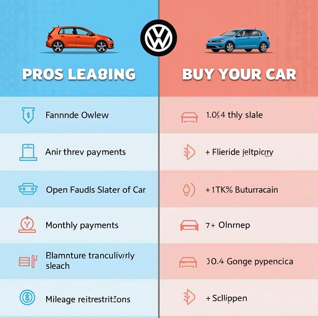 VW Leasing vs. Barkauf Vergleich