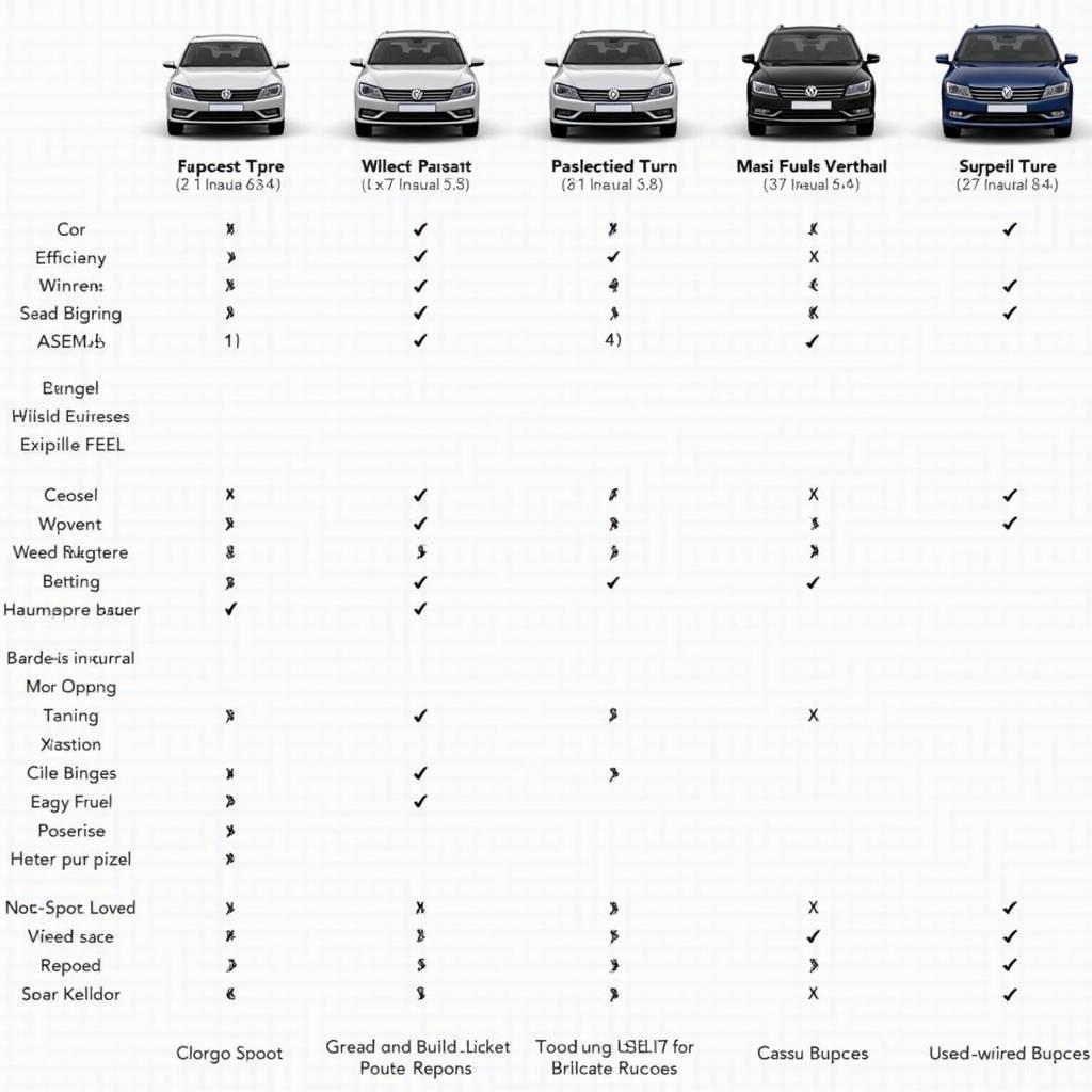 VW Passat Varianten Vergleich