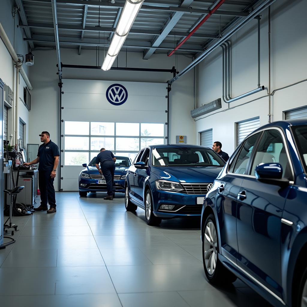 VW Scherer Ladenburg Werkstatt in Ladenburg