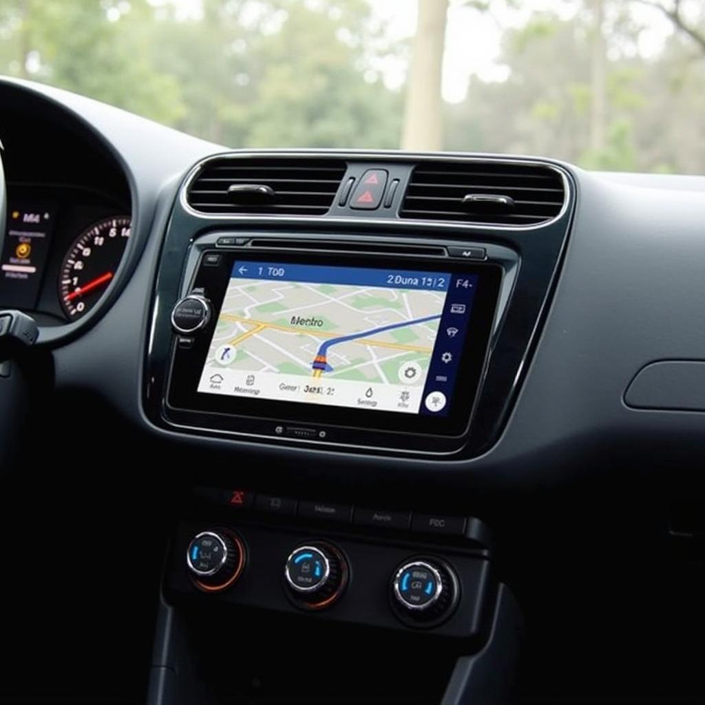 VW Up Maps & More Navigationssystem im Einsatz