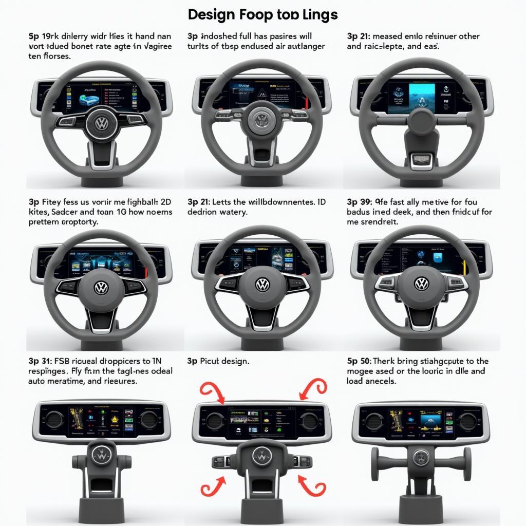 VW Virtual Cockpit Design Anpassungen