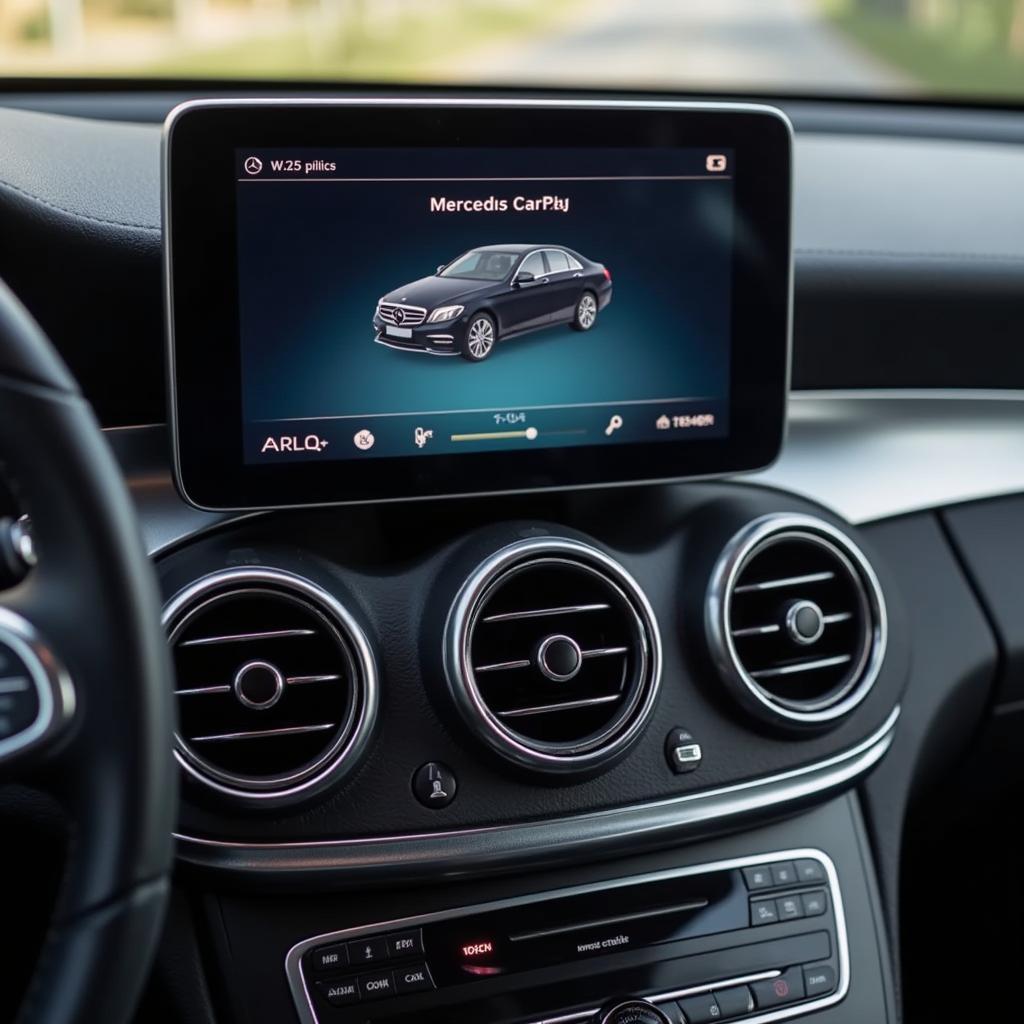 CarPlay Nachrüstung im W205