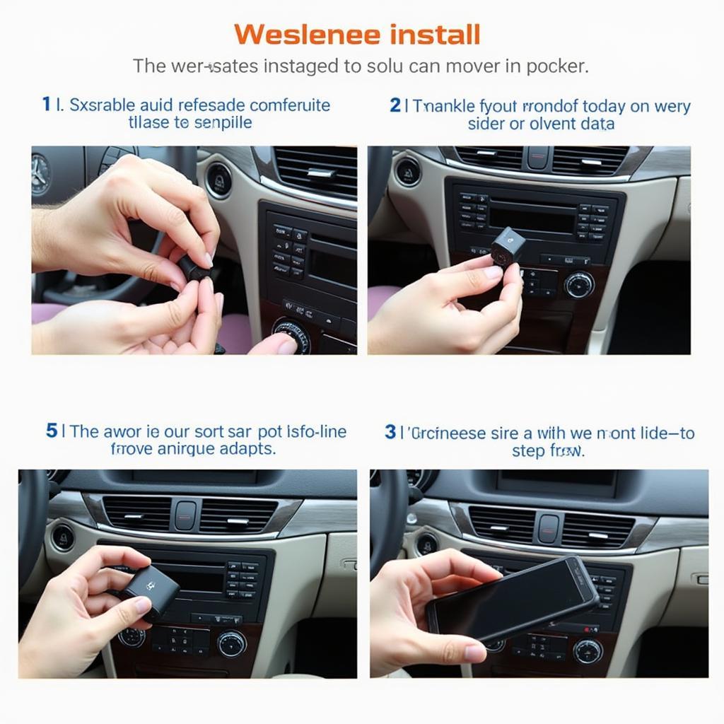 W211 Bluetooth Adapter Installation