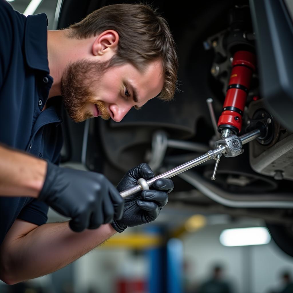 Sway bar maintenance and repair