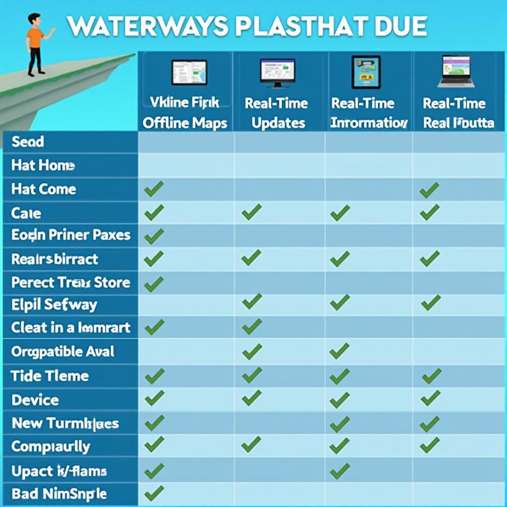 Vergleich verschiedener Routenplaner für Wasserstraßen