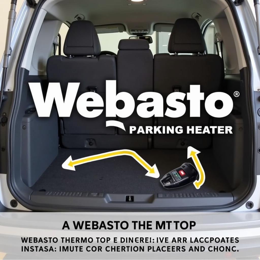 Professionelle Installation der Webasto Thermo Top E Standheizung im Auto.