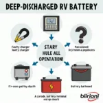 Ursachen einer tiefentladenen Wohnmobilbatterie