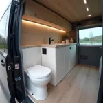 Wohnmobil mit integriertem WC