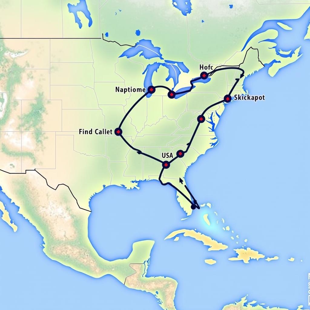 Wohnmobil Verschiffen USA Route