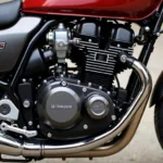 Yamaha XJ6 N Motor Detailansicht