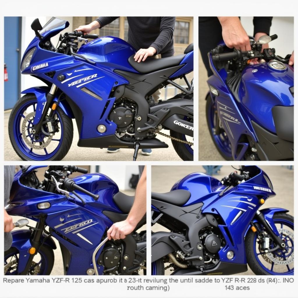 Wartung und Reparatur einer Yamaha YZF-R 125 2021