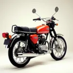 125er Retro Motorrad Klassiker aus den 70er Jahren