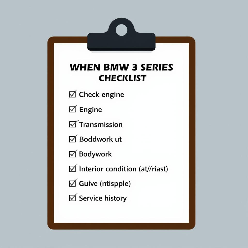 Checkliste für den Kauf eines gebrauchten 3er BMW