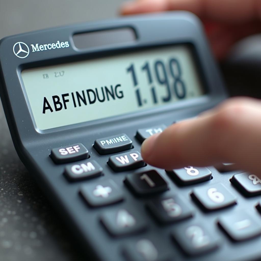 Abfindung Mercedes Berechnung