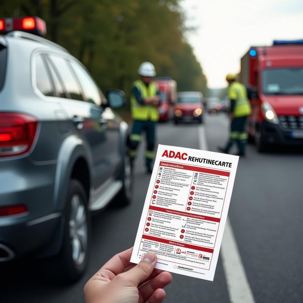 ADAC Rettungskarte für mehr Sicherheit