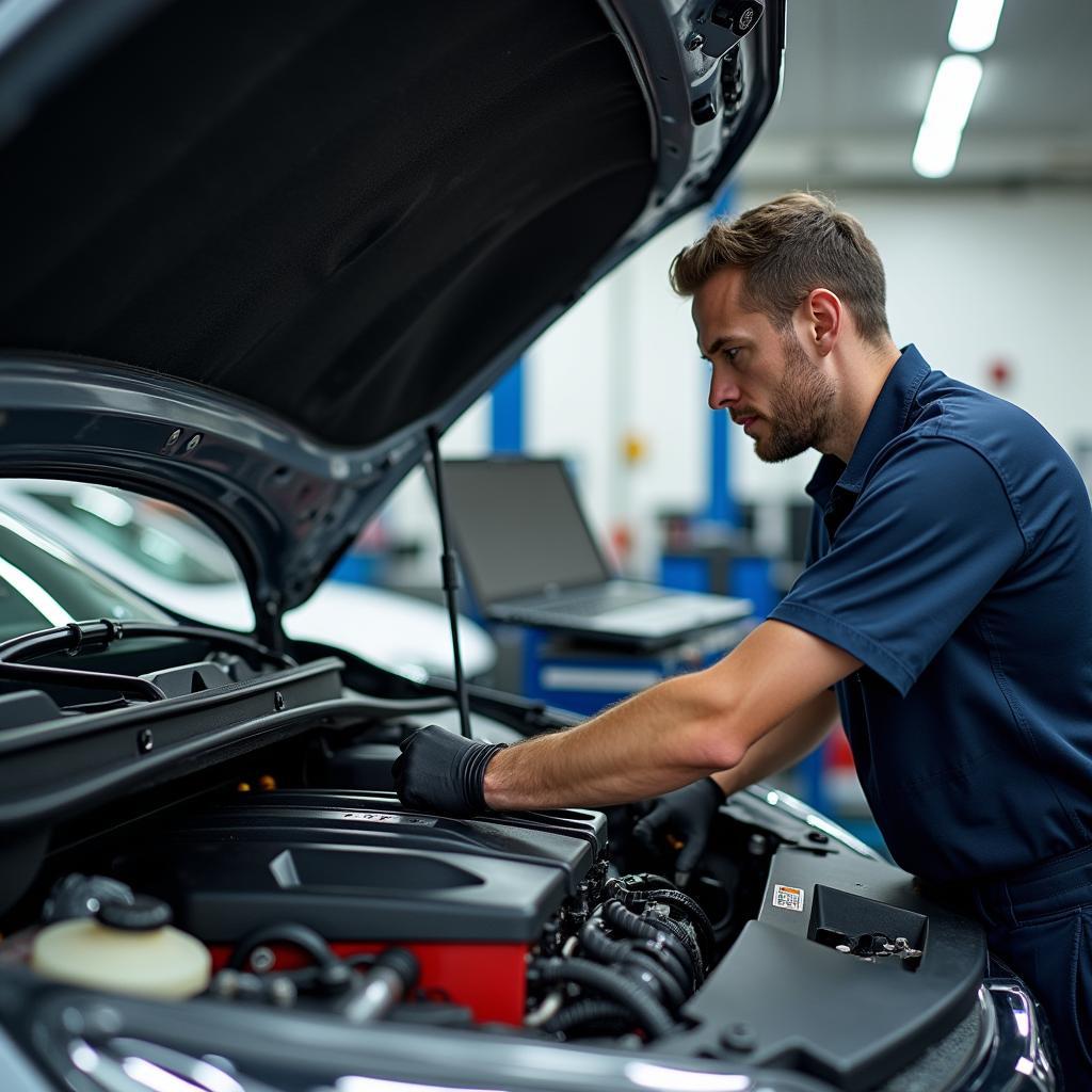 Opel Werkstatt: Service und Diagnose