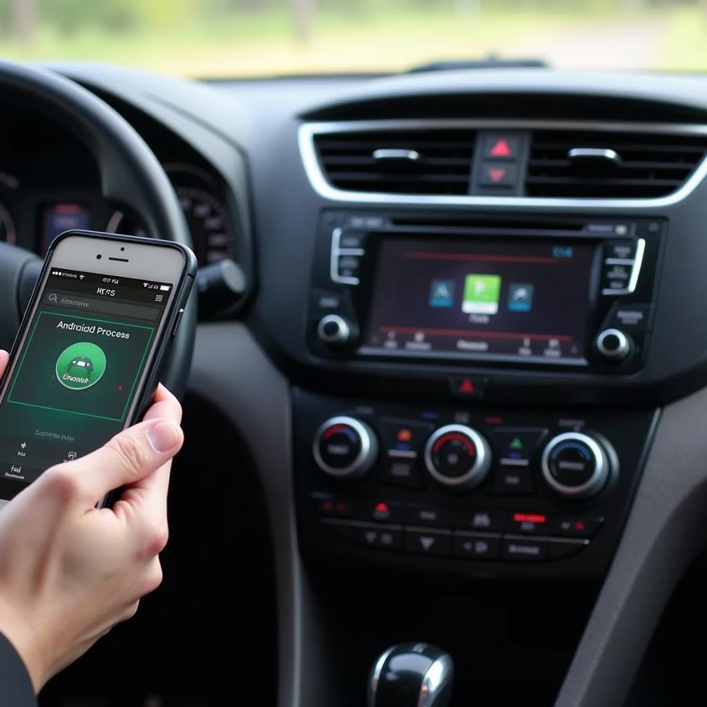 Android Handy mit VW Radio verbinden