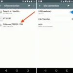 Android USB Verbindungsmodus auswählen