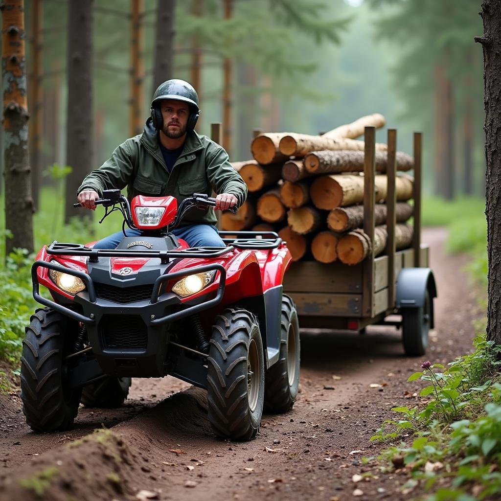 Anhänger für Quad Transport