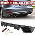 Audi A3 8P Heckdiffusor Montage